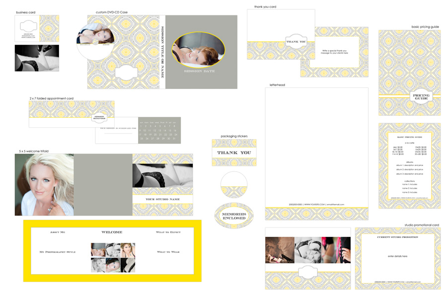 Boho Modern Business/Marketing Set
