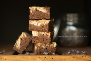 White Chocolate Peanut Butter Cheesecake Swirl Brownies