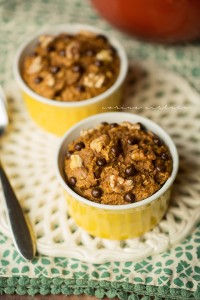 Baked Pumpkin Spice Oatmeal