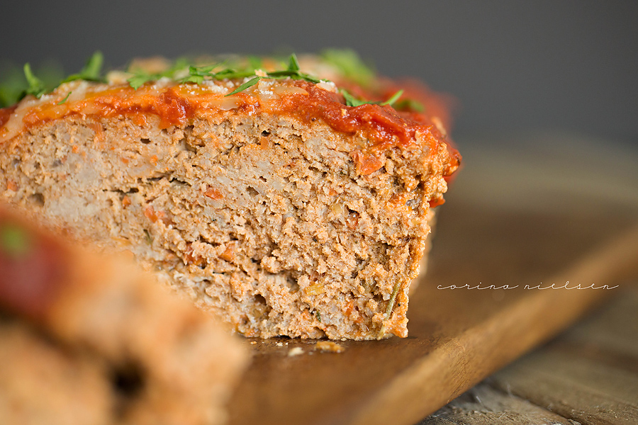 Corina Nielsen- Live Fit- Turkey Italian Turkey Meatloaf-8