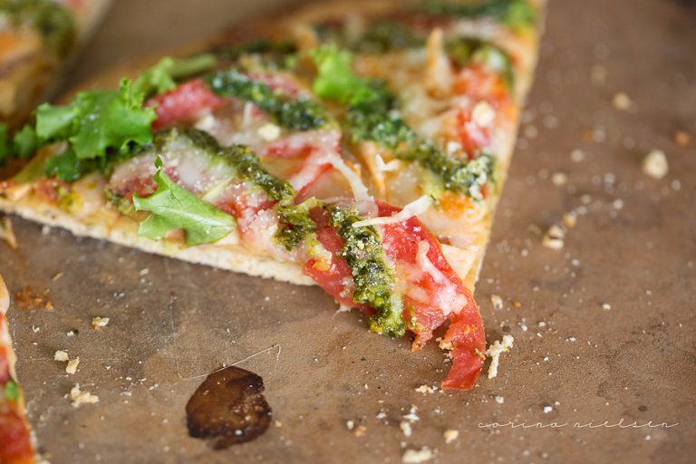 Red White Green Striped Pizza Nourish Empower Fulfilled