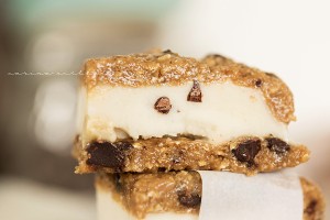 Cookie Dough Ice Cream Sandwiches