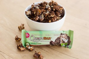 Mint Chocolate Chunk Protein Popcorn