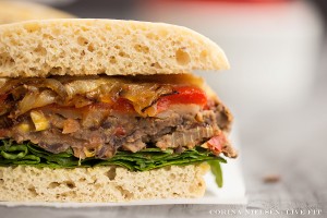 Southwest Black Bean Veggie Burgers