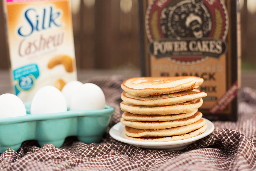 basic pancakes for meal prep