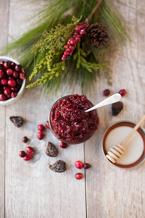 Cranberry Fig Chia Seed Jam