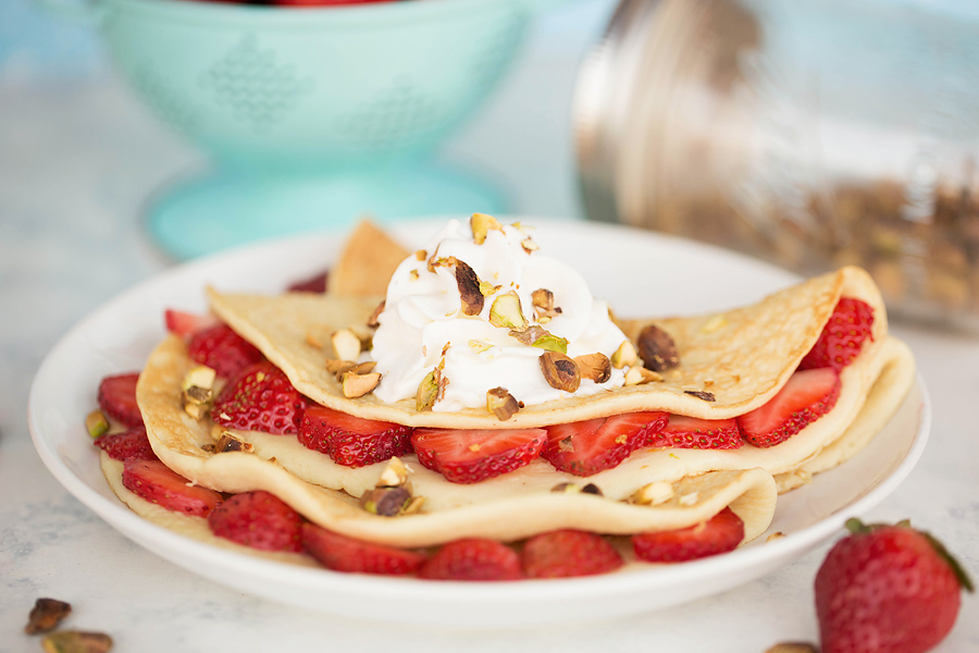 Strawberry Crepes: Corina Nielsen- Live Fit