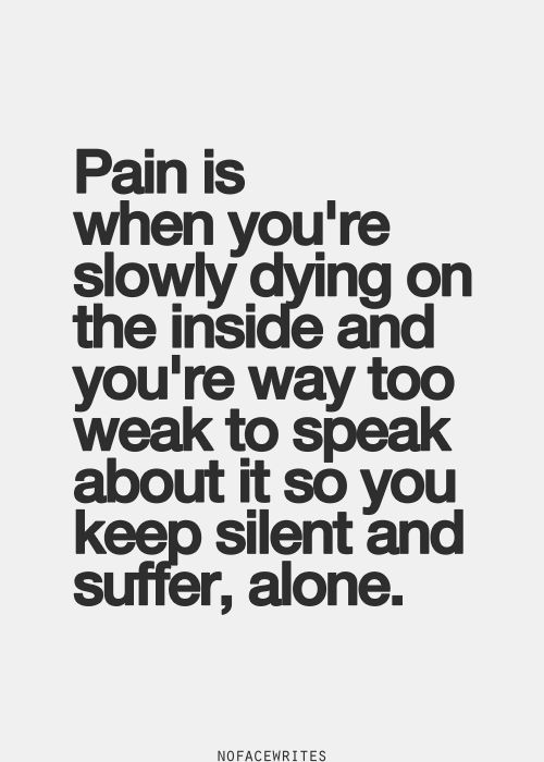 Chronic Pain Disease Quote