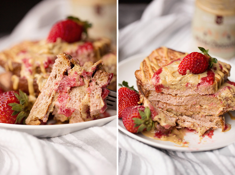 Peanut Butter & Jelly Protein French Toast