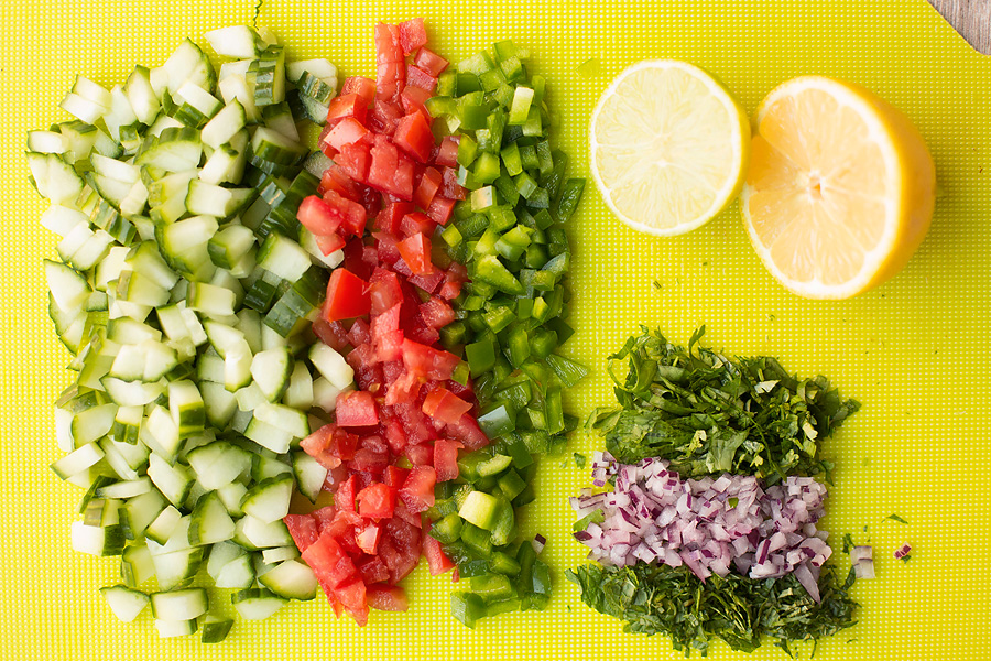 Cucumber Pico De Gallo