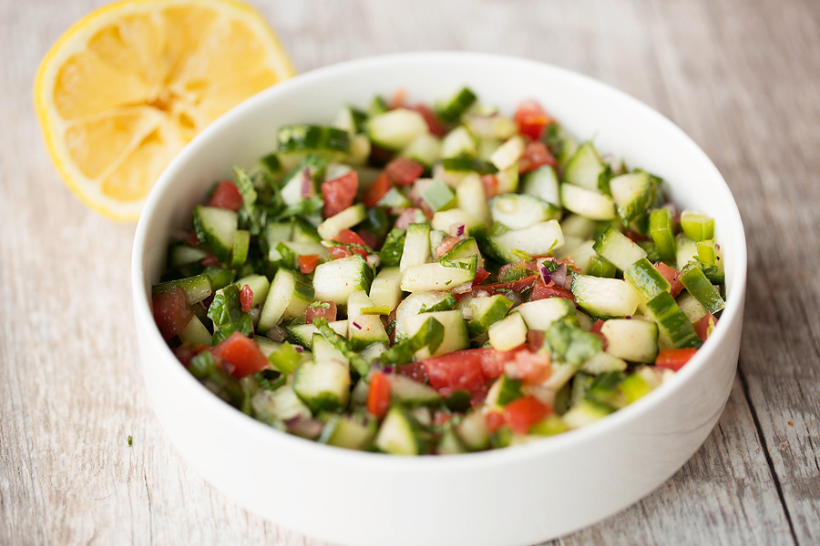 Cucumber Pico De Gallo