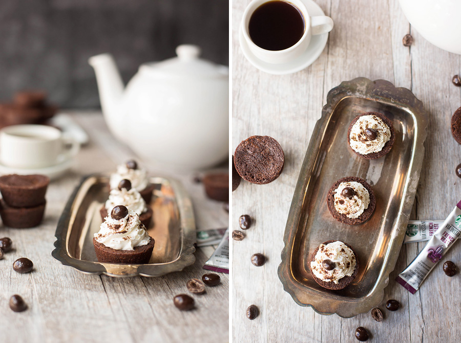 Whole Grain Espresso Brownie Bites