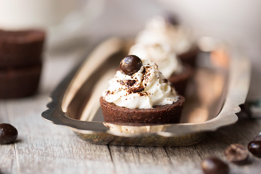 Whole Grain Espresso Brownie Bites