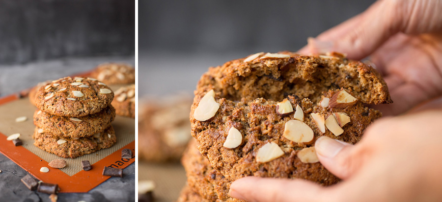 chocolate chunk almond scones