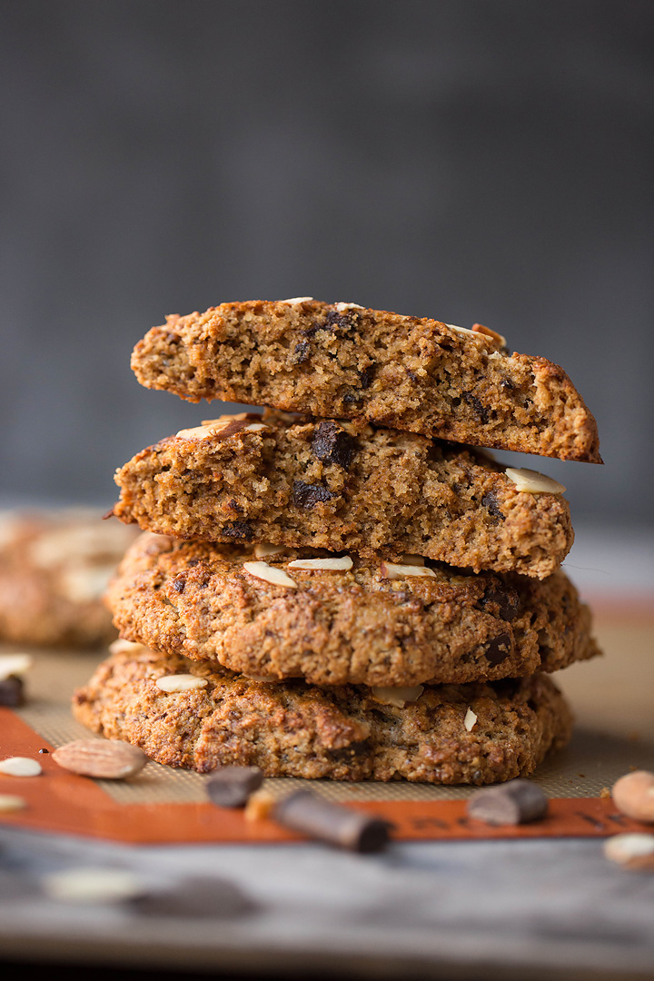 chocolate chunk almond scones