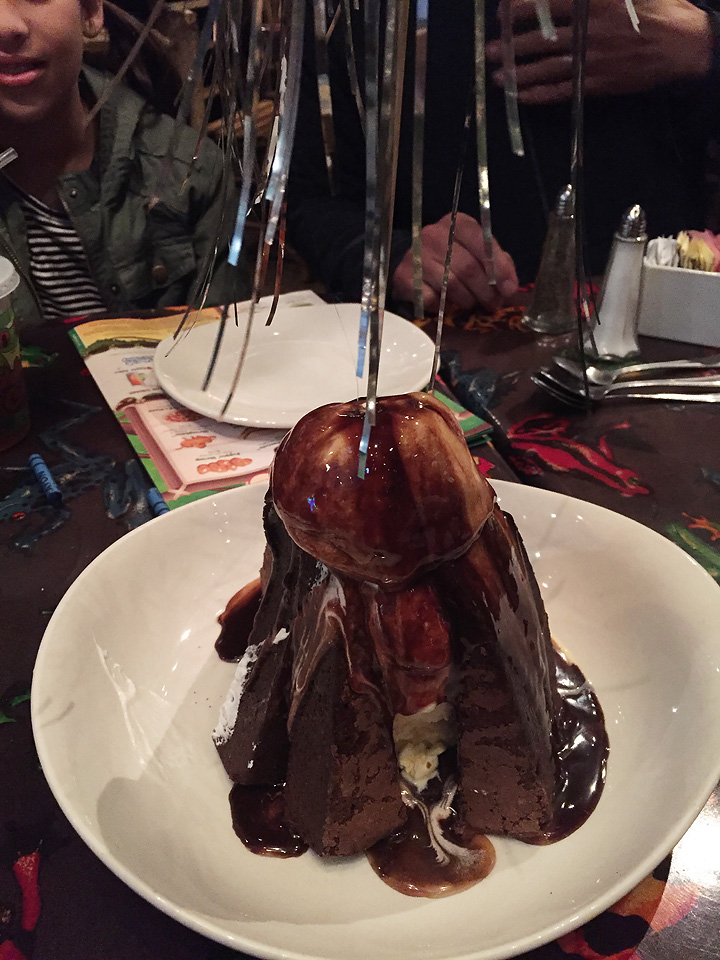 VOLCANO DESSERT