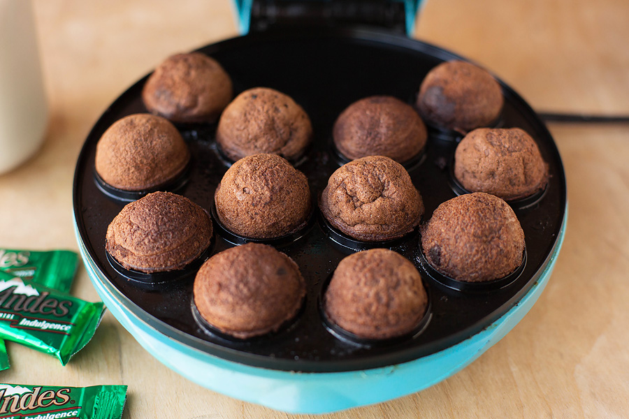 Mint Chocolate Protein Cake Pops