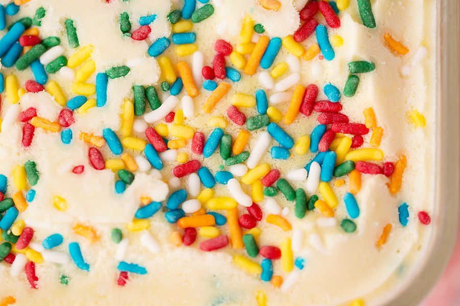 Cake Batter Protein Frozen Yogurt