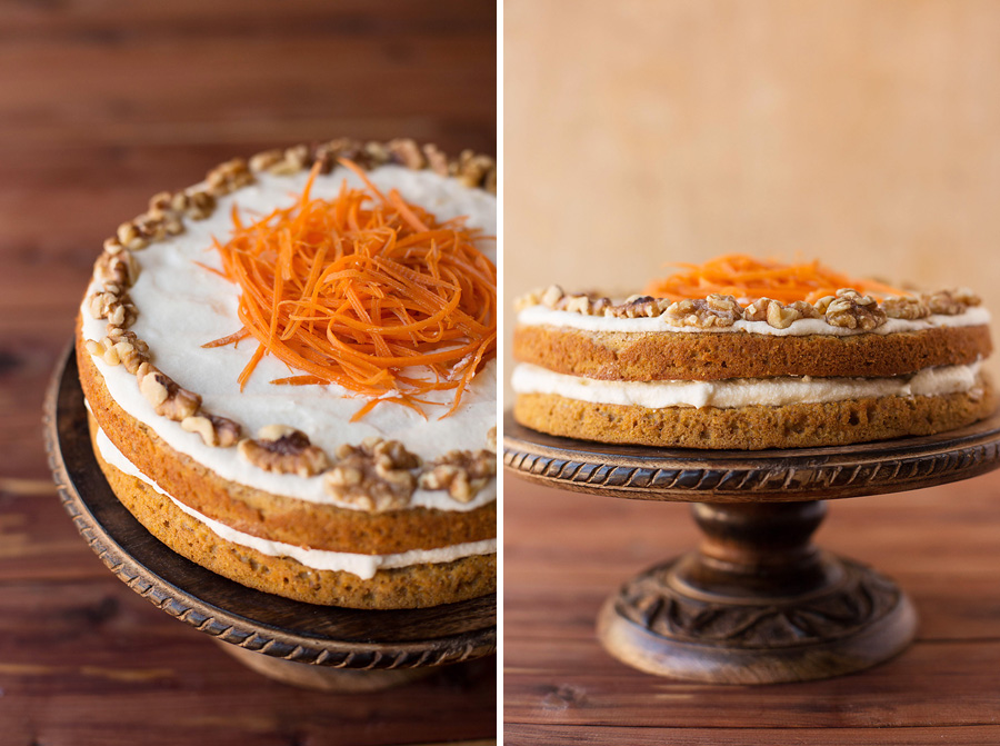 Low Sugar Carrot Cake