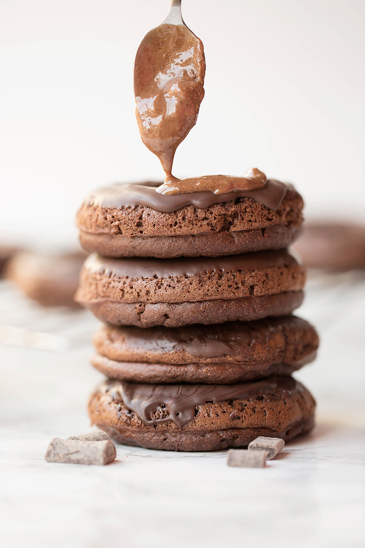 Chocolate Protein Donuts