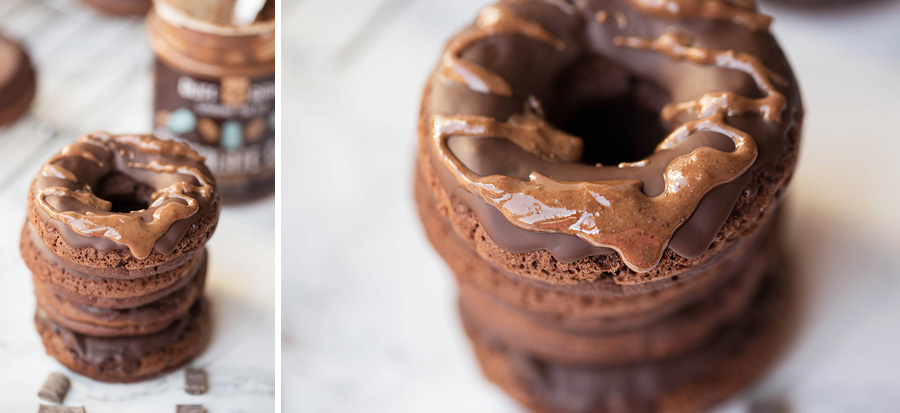 Chocolate Protein Donuts