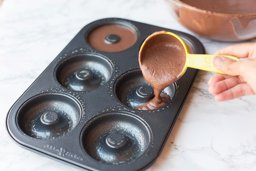 Chocolate Protein Donuts