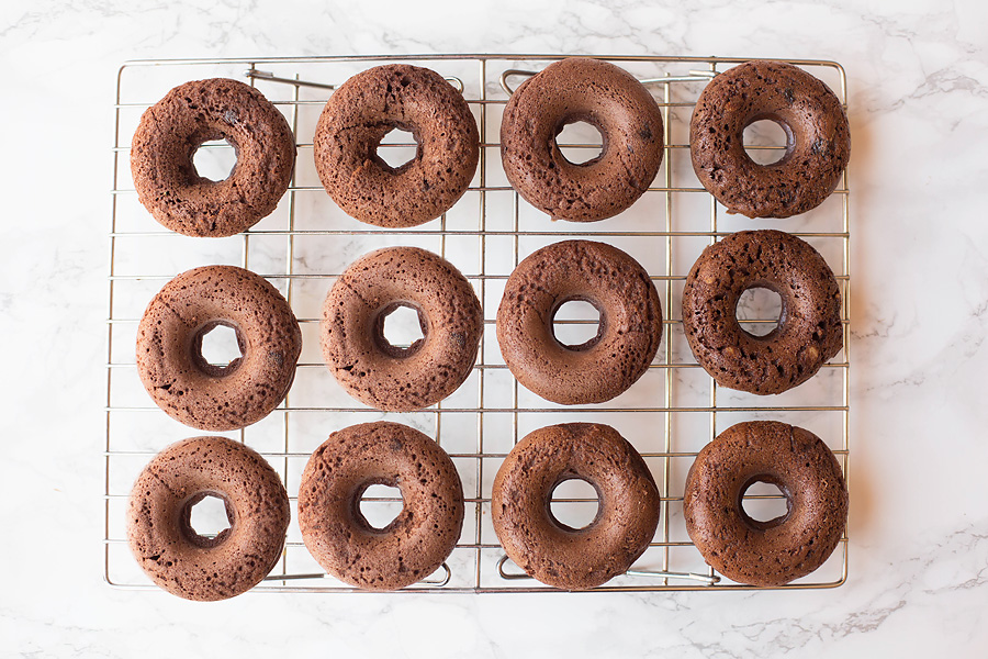 Chocolate Protein Donuts