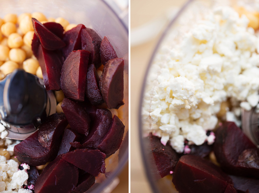 Easy Beet Hummus