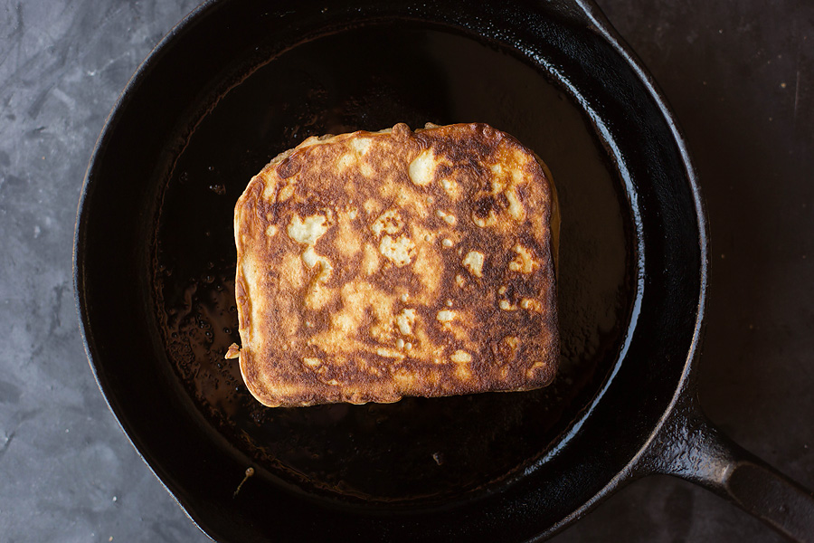 Fig & Bacon Jam Stuffed French Toast