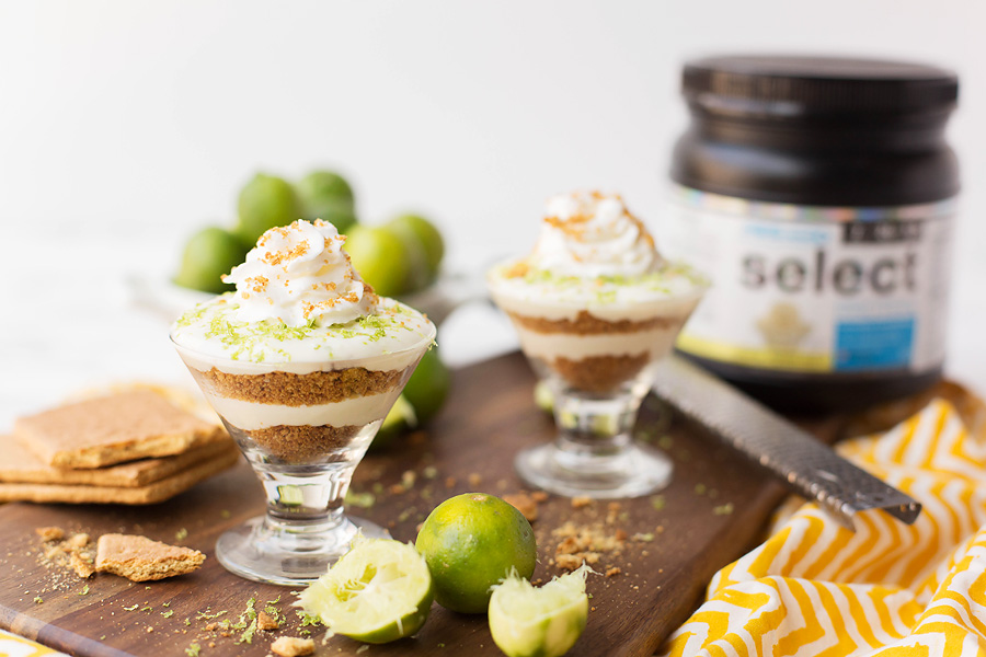 Key Lime Protein Parfaits