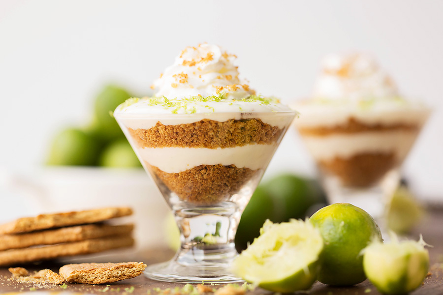 Key Lime Protein Parfaits