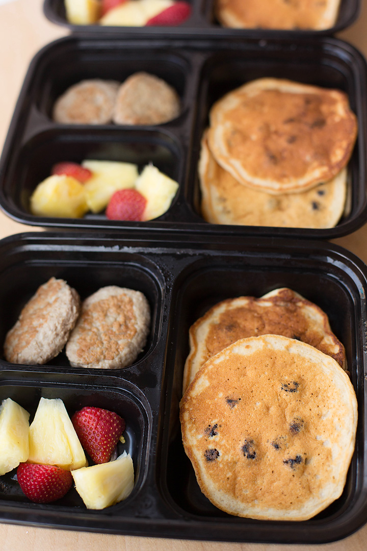 Gluten Free Lemon Blueberry Pancakes