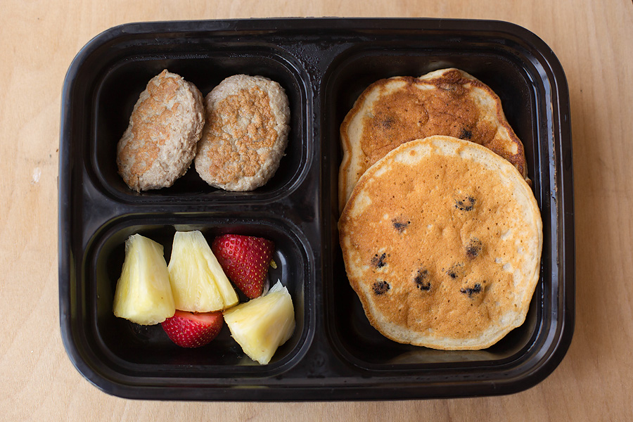 Gluten Free Lemon Blueberry Pancakes