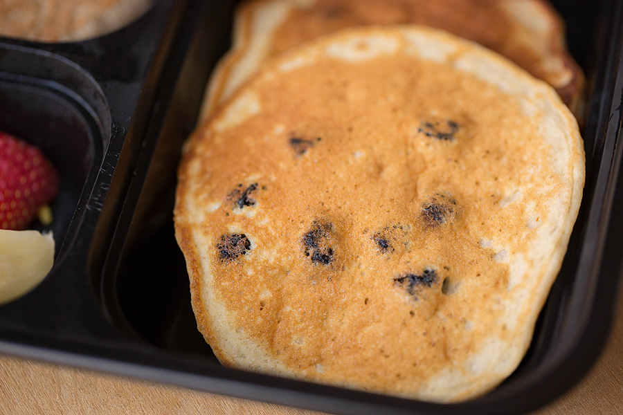 Gluten Free Lemon Blueberry Pancakes