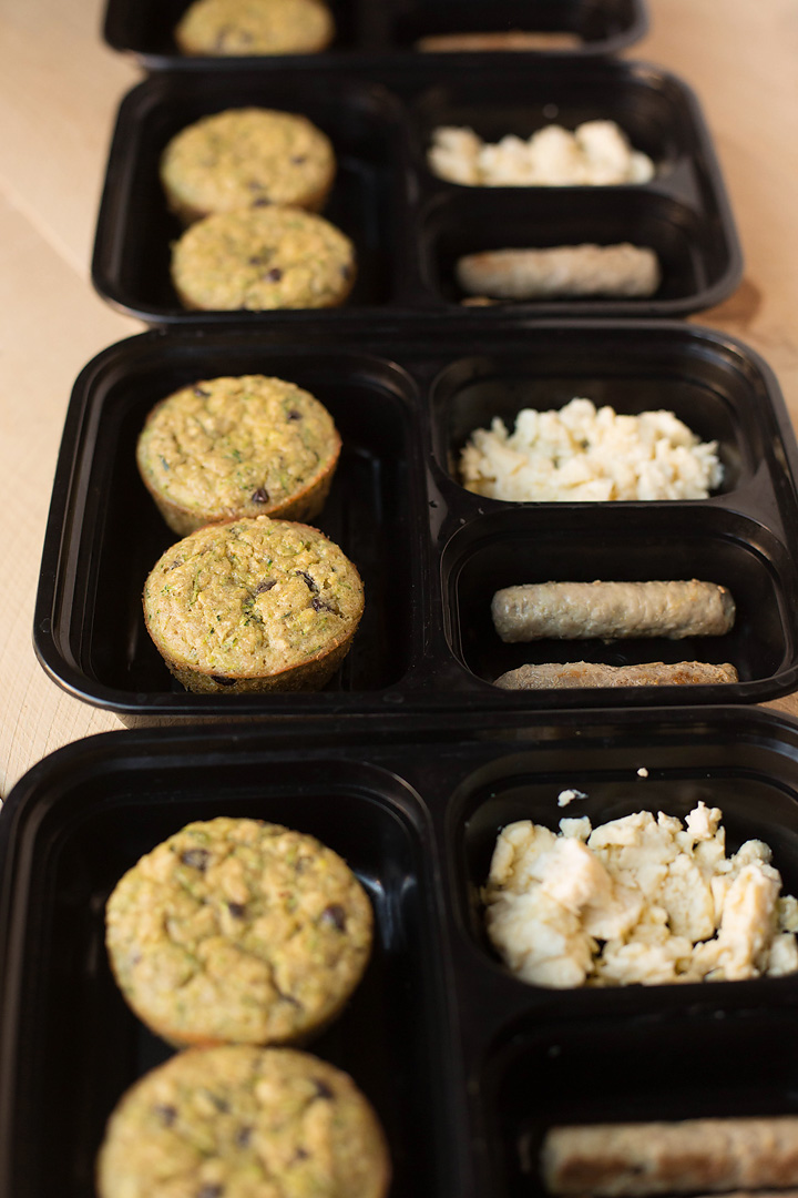 Zucchini Oat Chocolate Chip Muffins