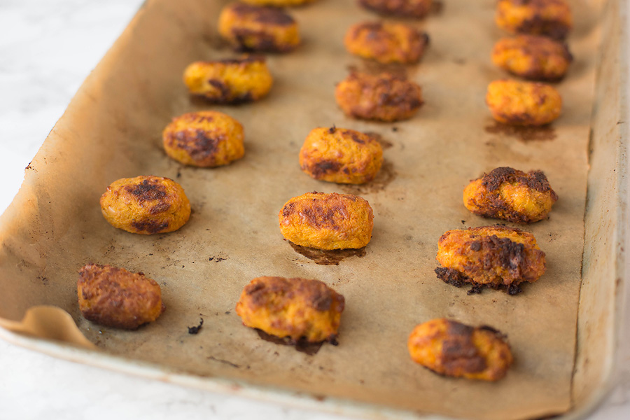 Spaghetti Squash Tater Tots