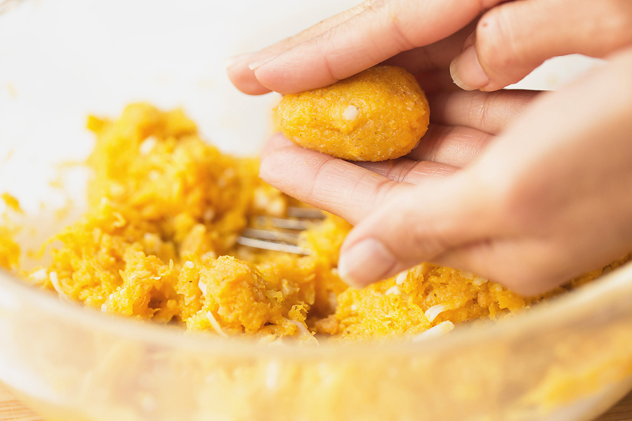 Spaghetti Squash Tater Tots