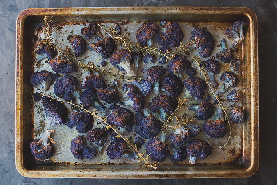 Roasted Cauliflower & Garlic Mash