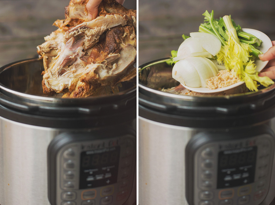 Instant Pot Chicken Bone Broth