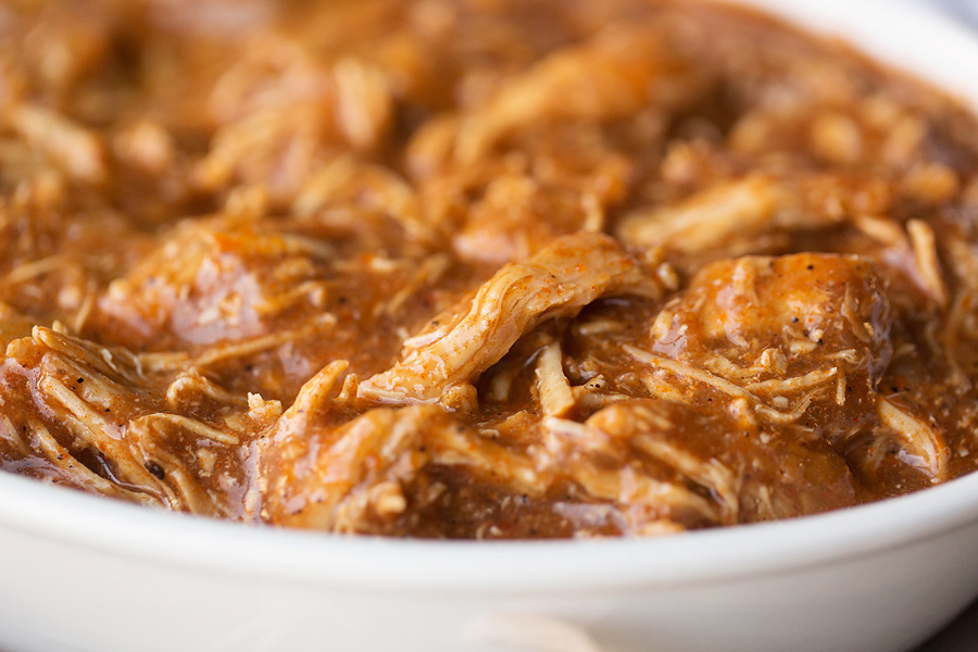 Instant Pot Shredded BBQ Chicken