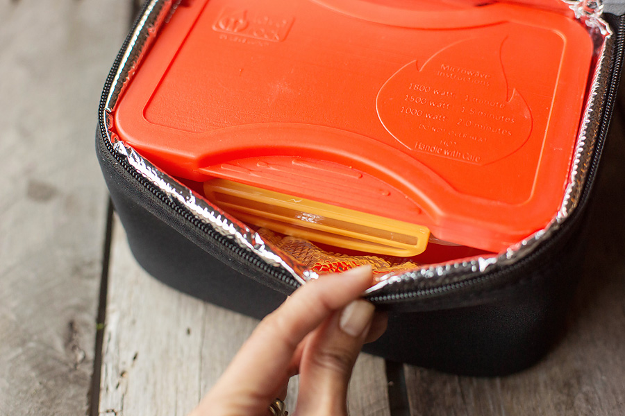  Lava Lunch, Thermal Lunch Box with Insulated Warm & Cold  Compartments, Includes Heat Packs for Added Warmth