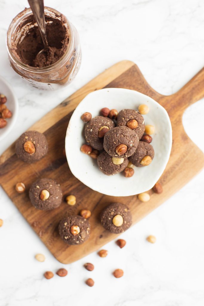 Homemade "NUTELLA" and Energy Bites Nourish Empower Fulfilled