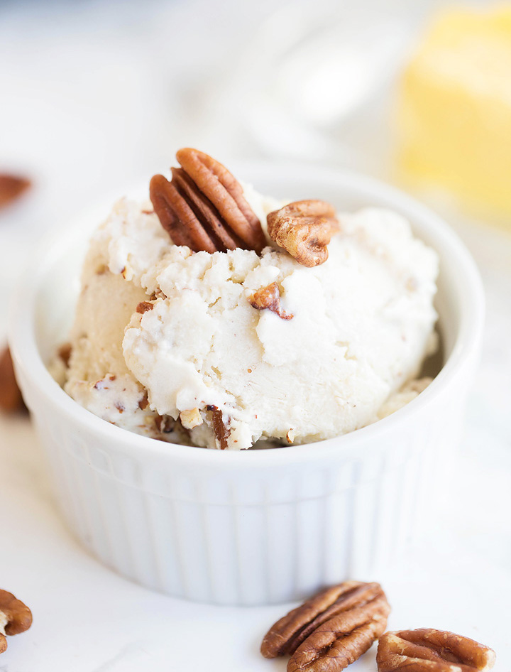 Keto Butter Pecan Ice Cream Nourish Empower Fulfilled