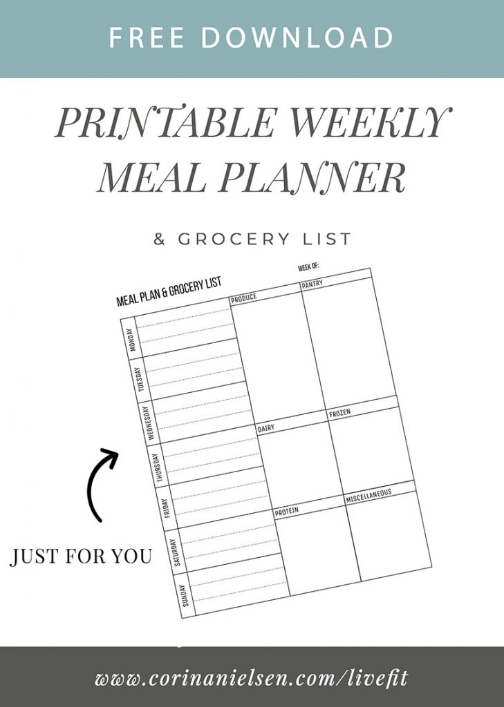 Meal Planning for One - Nourish Nutrition Blog + Meal Planning Recipes